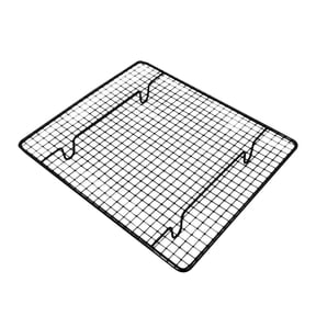 RENACLIPY Black Stainless Steel Cooling Rack Nonstick Grid Pattern for Baking Cakes Cookies and More 10.29.11.2in