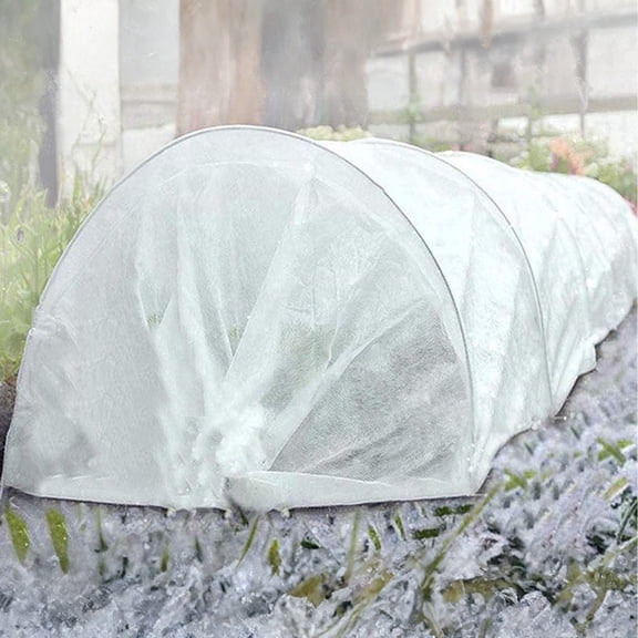 1Pc Nonwoven Frost Protection Blanket, Plant Cover Blanket For Winter Frost Snow Insulation, Garden Vegetables Fruit Protection 39Ft