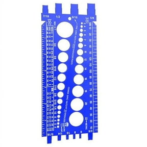 1Pc Nut Bolt Thread Gauge Checker Size and Measure Identifier
