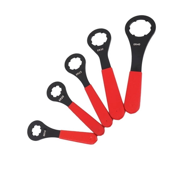 1Pc O-Type Er16 Er20 Er25 Er32 Collet Wrench For Er Nut Collet Chuck Wrench-Spanner Milling Machine Tool Holder Cnc Lathe Tools] Er20 Fangkenuo