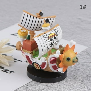 Anime One Piece Going Merry Boat Model Trendy Play Children