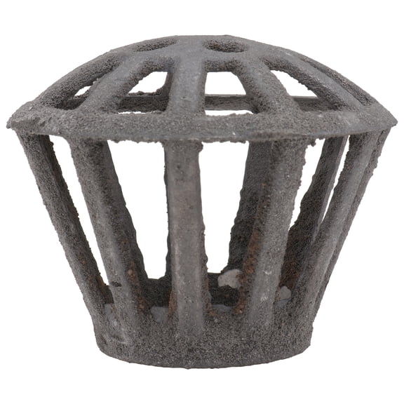 Milisten Heavy Duty Floor Drain Filter Cast Iron Easy to Clean Outdoor Drainage 1Pcs