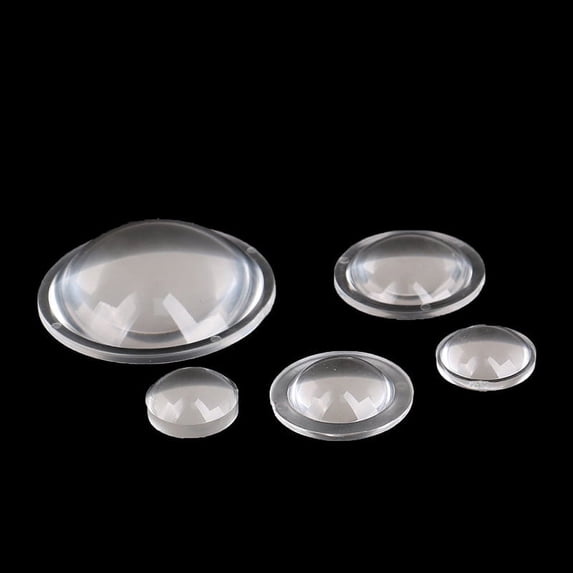 1Pc PMMA Plano convex Acrylic Transparent condenser Lens for Zoom LED Flashlight