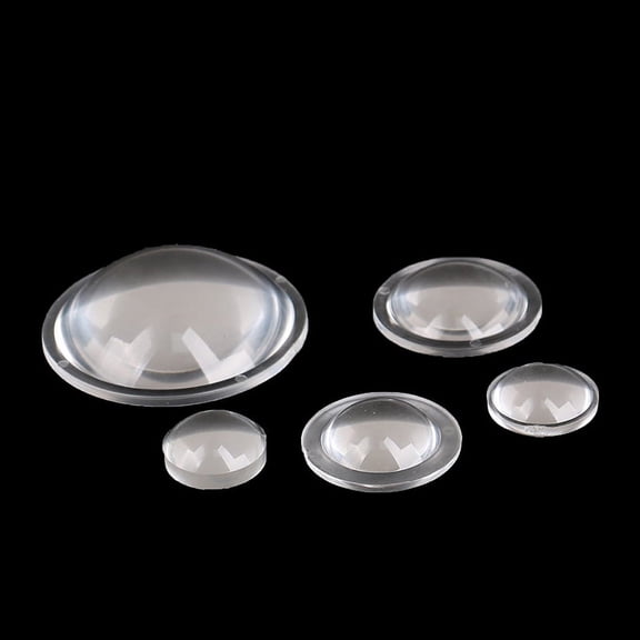 1Pc PMMA Plano convex Acrylic Transparent condenser Lens for Zoom LED Flashlight