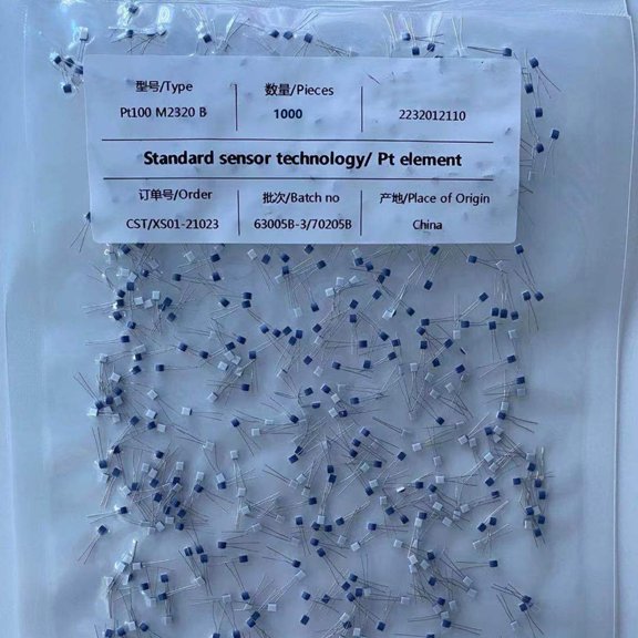 1Pc PT100 Temperature Sensors Metal Resistance Thermistor Chip Temperature Control For Industrial Scientificity