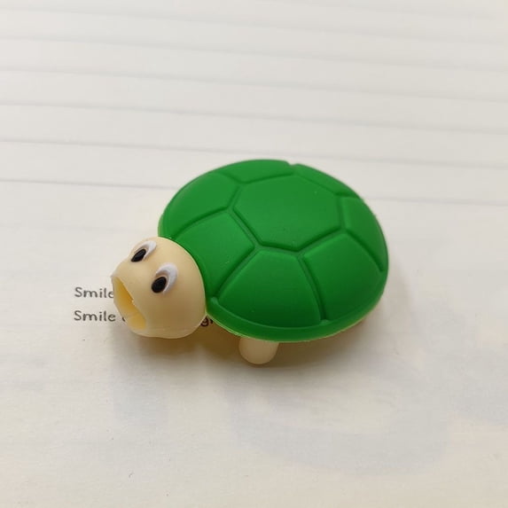 1Pc PVC Cartoon Charger Plug Protective Cable Cord Case USB Cable Protector Winder Cover Data Line Bite 1