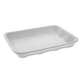 thumbnail image 1 of 1Pc Pactiv Meat Tray, #4D, 9.5 x 7 x 1.25, White, 500/Carton (0TF104D10000)G7, 1 of 2