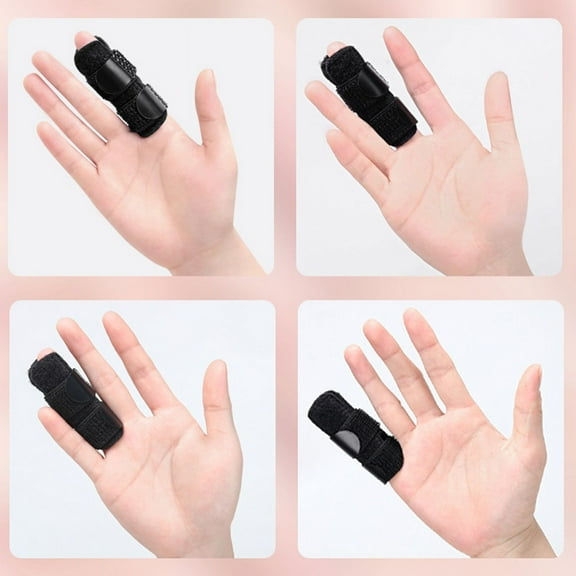 1Pc Pain Relief Trigger Finger Fixing Splint Straighten Brace Adjustable Sprain Dislocation Fracture Finger Splint Corrector Support