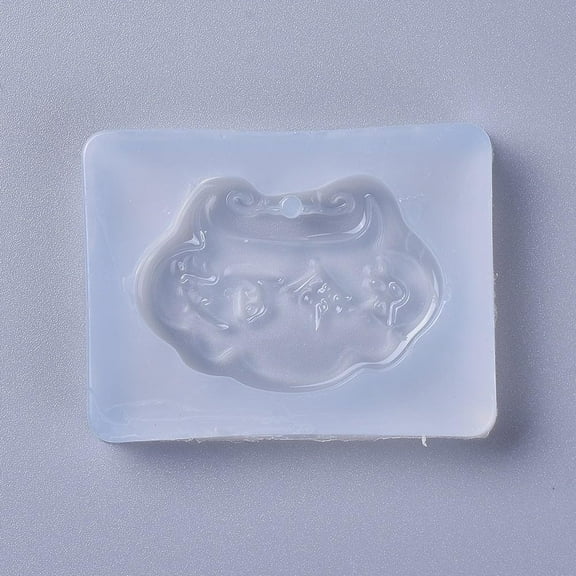 1Pc Pendant Silicone Molds Resin Casting Molds Home Decoration Craft Supplies and Materials Valentine's Day Elegant Gifts White