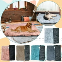 1Pc Pet Bed Pet Mat Washable Dog Bed for Medium Small Dogs Cats Soft Dog Crate Mattress Mat Fluffy Comfortable Dog Beds Pad Cushion Cushion