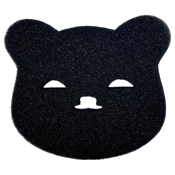 1Pc Pet Hair Remover for Laundry - Reusable Dog & Cat Hair Remover Tool, Removes Pet Fur, Hair, Lint, Dander from Clothes & Laundry, Laundry Pet Hair Catcher, Easy to Use & Clean,Black