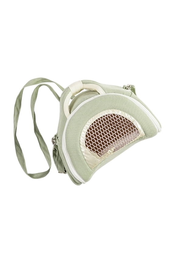 1Pc Pet Outdoor Carrying Bag, Breathable & Warm For Small Pets, Adjustable Sling For Travel & Walking (No Color Specified)