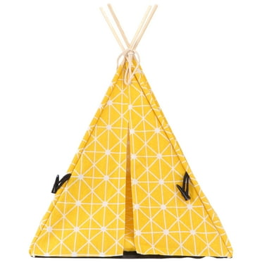 1Pc Pet Shelter Pet Triangle Tent Cat Bed House Folding House Portable Pet Tent