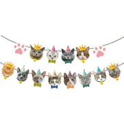 1Pc Pet Theme Party Decoration Creative Party Banner Baby Shower Birthday Accessory for Home Party