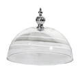 thumbnail image 1 of 1Pc Plastic Cake Cover,Cake Stand Cover,Cake Stand Cover Display Serving Dish Cover,Round Cakes Cloche Dome Food Display Covers for Freshness Dessert Cheese Display Serving Platter(16x16cm), 1 of 9