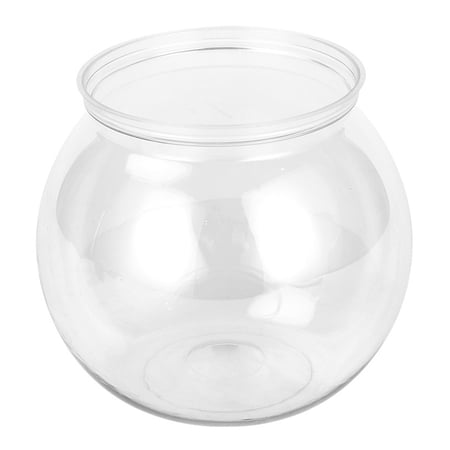 1Pc Plastic Fish Tank Transparent Small Aquarium Household Goldfish Tank