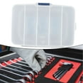 thumbnail image 1 of 1Pc Plastic Tool Screws Ic Storage Box Craft Organizer Small Part Container Case, 1 of 10