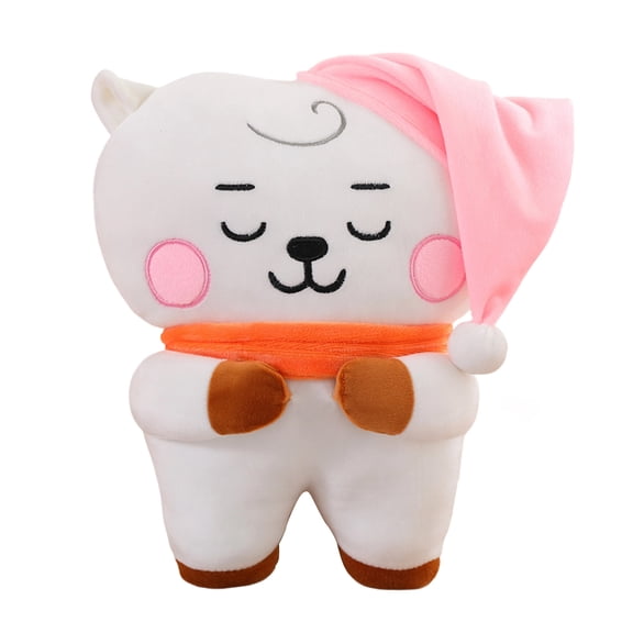1Pc Plush Toy, Novelty Gag Gift Doll, White Soft Stuffed Animal For Kids S Home Decor Office Accent1Pc Plush Toy - Novelty Gag Gift Doll - White Soft Stuffed Animal For Kids