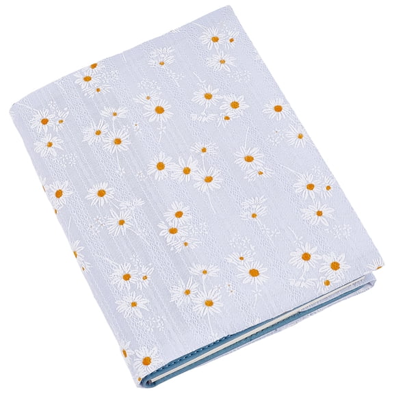 1Pc Polyester Book Covers Rectangle Book Wrap Flower 210x165x2.5mm DIY