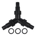 thumbnail image 1 of 1Pc Pond Pump Y Divider Valve Connector Water Distributor Valve Connector Pond Hose Adjustable Splitter Replacement Parts, 1 of 9
