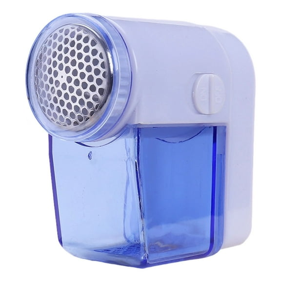 1Pc Portable Fabric Fuzz Remover Lint Trimmer Fabric Shaver,Battery-Operated Lint Remover,Electric Portable Sweater Defuzzer to Remove Pilling for Clothes,Furniture,Sweater,Couch,Blanket,Blue