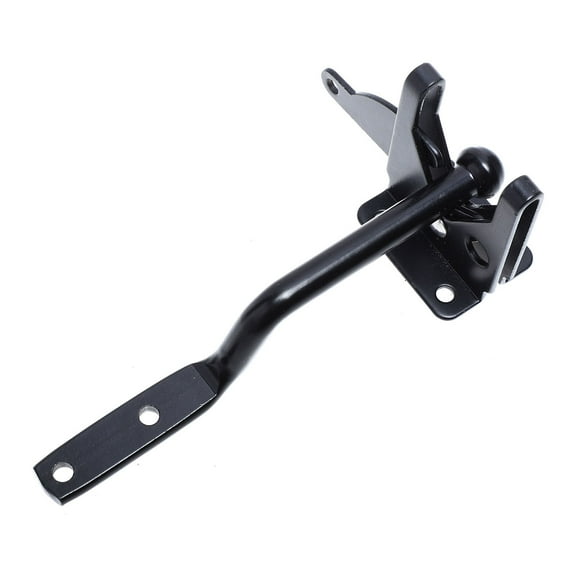 Milisten 1Pc Self Locking Gate Latch Metal Bolt Lock for Wood Fence Gate with Padlock Hole