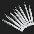 thumbnail image 1 of 1Pc Precision Tweezer Stainless Steel Anti-Static Tweezer St10-17 For Electronic Phone Circuit Maintenance Repairing Manual Tool St-11 Fangkenuo, 1 of 9