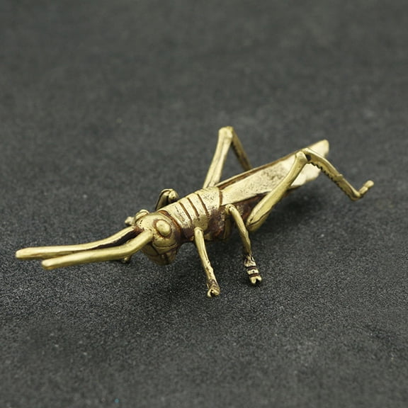 ELAYARD Vintage Style Brass Simulation Model Ornament, 1Pc Decorative Home for Interior Design