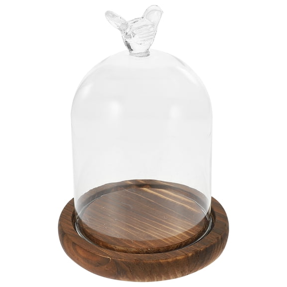 Raindrops Glass Cover Decorations 1Pcs 6.3x4.3x4.3in
