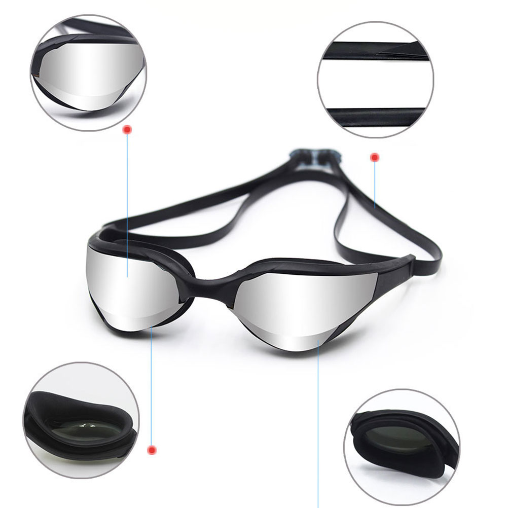 1Pc Professional Swimming Goggles Anti Fog Waterproof Spectacles
