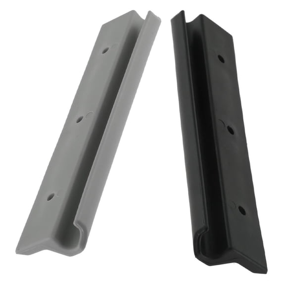 1Pc Pvc Boats Hook Clip Brackets Anti-Ultraviolet Anti-Aging Ingredients For Inflatable Kayaking Rubber Hook Clips Accessories Black Fangkenuo