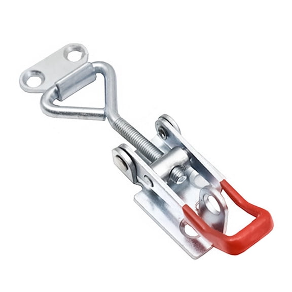 1Pc Quickly Release Pull Latches Clamp Adjustable Toggle Latches Clamp Metal Steel Pull Hasp Latches Hasp Clamp
