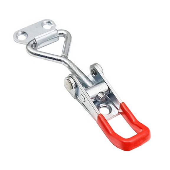 1Pc Quickly Release Pull Latches Clamp Adjustable Toggle Latches Clamp Metal Steel Pull Hasp Latches Hasp Clamp