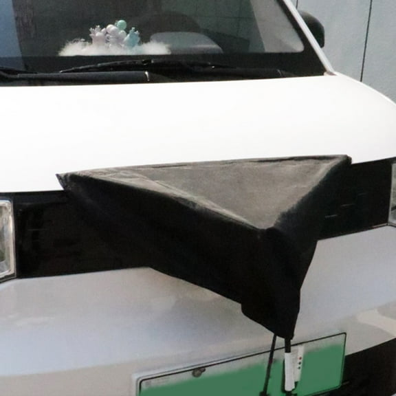 1Pc Rain Cover Electric Vehicle Car Charger Rain Cover Snow Dust Waterproof Portable Protector Ev Charger Plug Cover Rain Cover