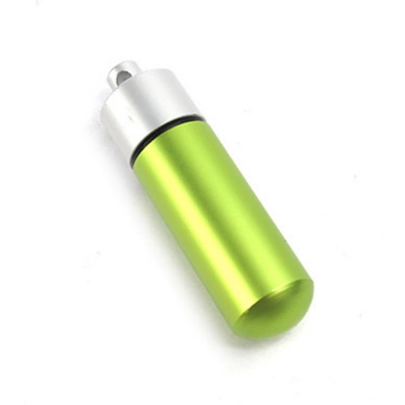 Popvcly 1Pc Rainbow Color Aluminum Alloy Waterproof Bottle Fruit for Outdoor Camping A5