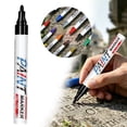 thumbnail image 1 of 1Pc Red Waterproof Stone Repair Marker Pen, Outdoor Inscription Refinish Pen for Yard Monument, Holiday Garden & Park Stone Touch-Up, 1 of 9