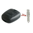 thumbnail image 1 of 1Pc Replacement Key Case For-Citroen Key Cover For Toyota Aygo 2 Button Remote Key Fob Shell For-Peugeot No Blade No Logo, 1 of 6