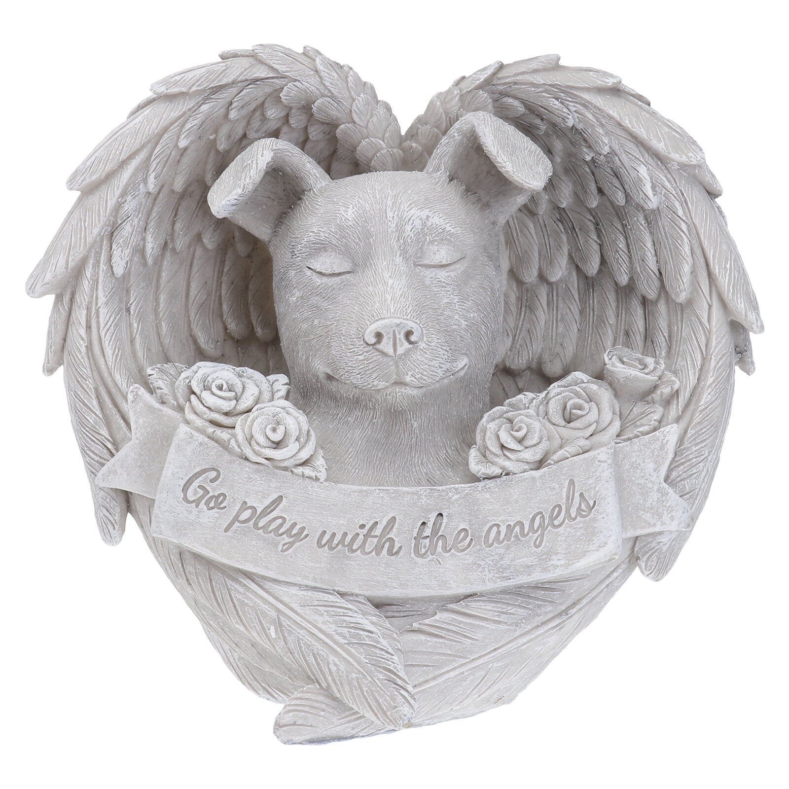 1Pc Resin Memorial Dog Angel Statue for Your Garden Memory of Dog's