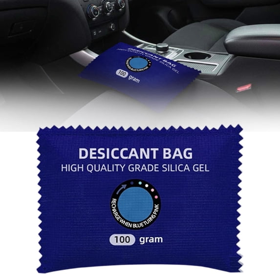 1Pc Reusable Car Dehumidifier - Rechargeable Dehumidifier for Car, Trucks, and Rvs - Prevent Damp & Moisture On Windscreens with This Portable Moisture Absorber for Car - Anti Fog Car Windshield