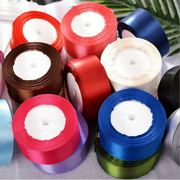 1Pc Ribbon Clearance! Nomeni 25Yd Satin Ribbon 38Mm Multi Craft Wedding Supplies Flower Fabric Party, Home Decor Promotion Sale! Green
