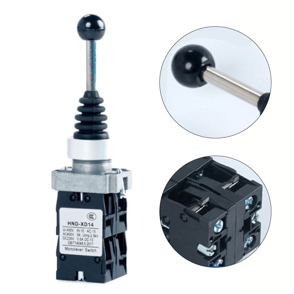 1Pc Rocker Joystick Controller Self-Resetting Rotary Cross Toggle ...