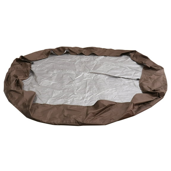 1Pc Round Hot Tub Cover Outdoor Waterproof Spa Cover Swimming Pool Cover