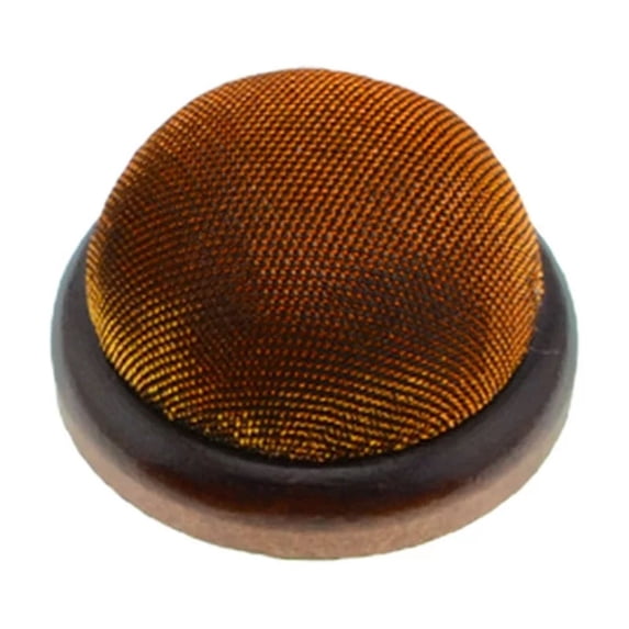 1Pc Round Pin Cushion, Wooden Base Minimalist Needle Pincushions Pin Cushions, Needle Holders for Sewing Quilting Accessory or DIY Crafts, Daily Hand Sewing Needlework Supllies,Gold