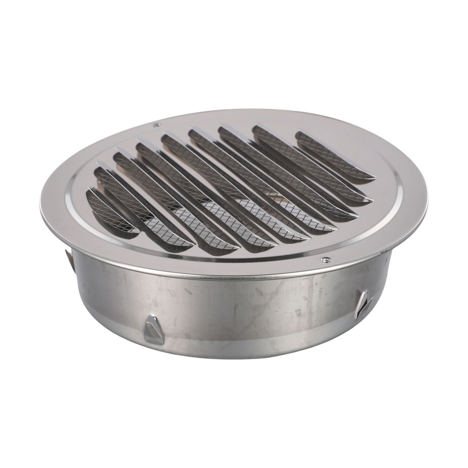 1Pc Round Stainless Steel Air Vent Grille Insect Protection Exterior Wall Ducting Ventilation Tools 70-300Mm Exhaust Hoods Vents