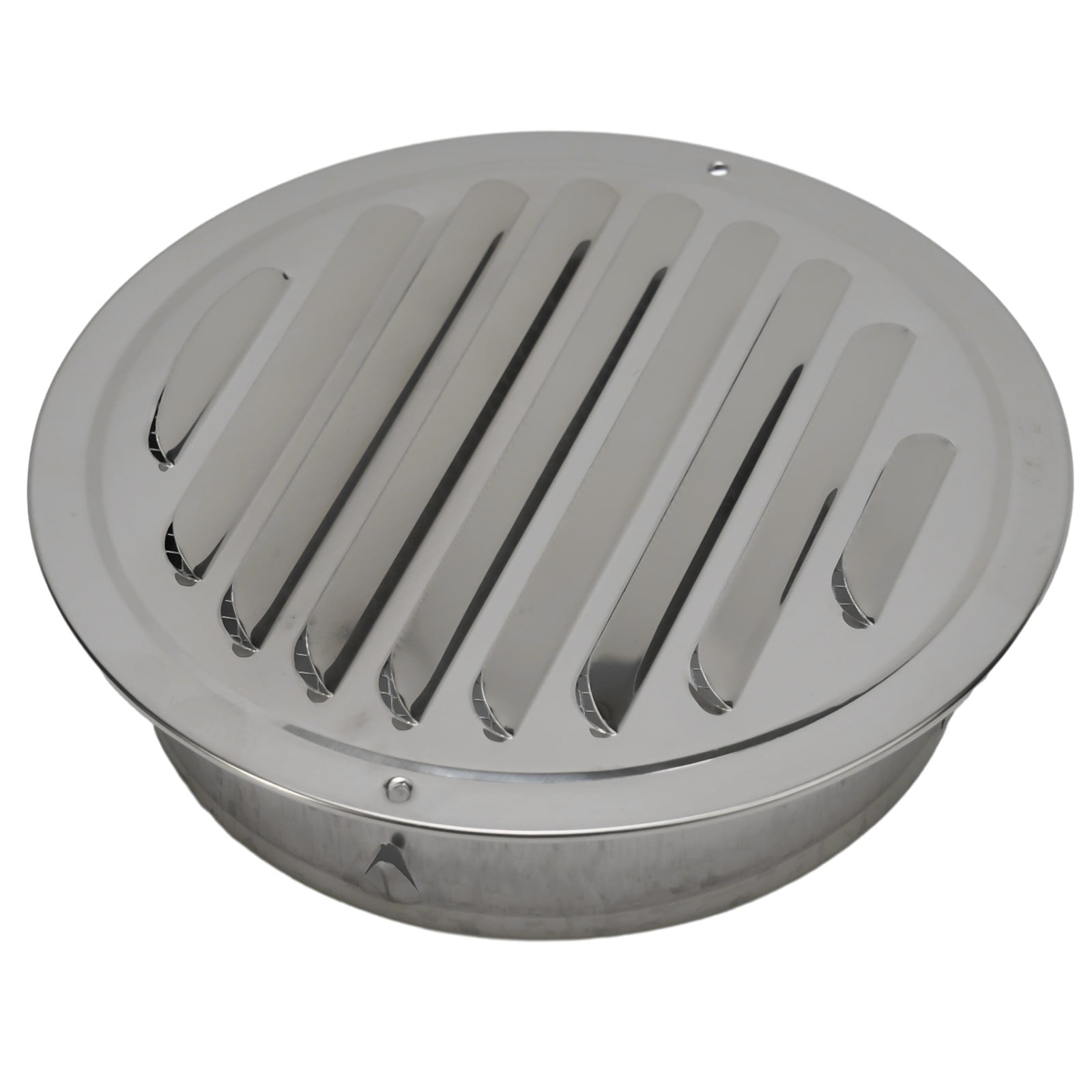1Pc Round Stainless Steel Air Vent Grille Insect Protection Exterior Wall Ducting Ventilation Tools 70-300Mm Exhaust Hoods Vents