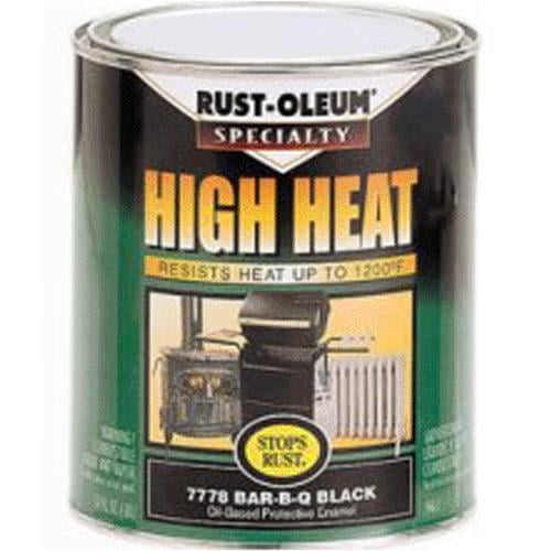 1Pc Rust-Oleum 7778-502 Oi-Based Appliance, Quart Black