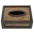 1Pc Rustic Tissue Box Woven Napkin Holder Tissue Paper Storage