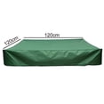 thumbnail image 1 of 1Pc Sandbox Cover Sand Square Waterproof Oxford Cloth Dust Cover Dustproof Protection With Drawstring Garden Sandpit Cover, 1 of 9