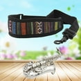 thumbnail image 1 of 1Pc Saxophone Strap, Multicolor Thicken Adjustable Neck Strap Belt for Saxophone Musical Instruments, 1 of 7