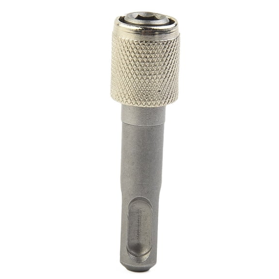 1Pc Sds Drill Socket Adapter 1/4 Hex Shank Adapter Hexagonal Converter Electric Hammer Power Screwdriver Bit Holder Smile Home